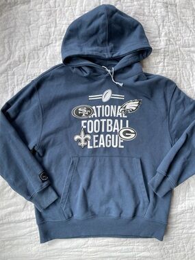 Zara x NFL Youth Blue Hooded Sweatshirt